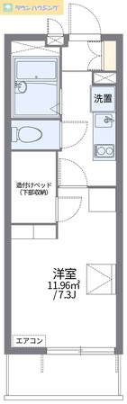 レオパレスサンクフルコートの物件間取画像